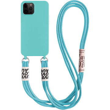 Infostyle Ovitek za telefon z vrvico "Bakicey" iPhone 12 Mini - zelena