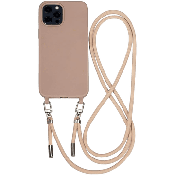 Infostyle Ovitek "Galful z vrvico" za iPhone 15 Pro Max, bež