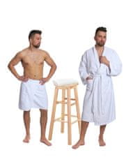 Interkontakt Bel komplet: KIMONO kopalni plašč + moški savna kilt + brisača