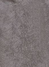 Interkontakt Moški bombažni kopalni plašč s kapuco 02 Dark Grey