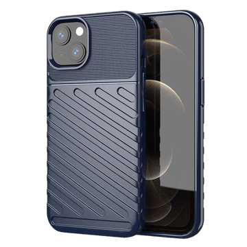 Infostyle Ovitek "thunder" za iPhone 13, modra