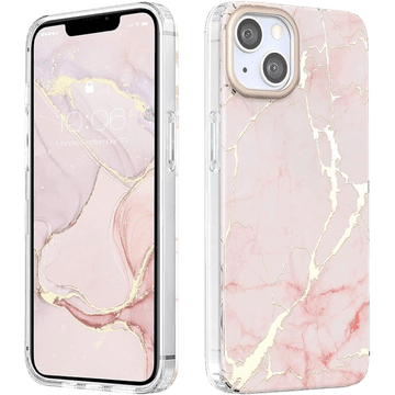 Infostyle Ovitek "MATEPROX marble" za iPhone 13 Pro, roza