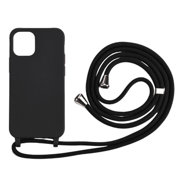 Infostyle Ovitek z vrvico za iPhone 12 Mini, črna