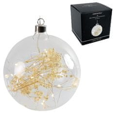 Ljubki dom Svetleča LED okrasna krogla TANIA 16 cm