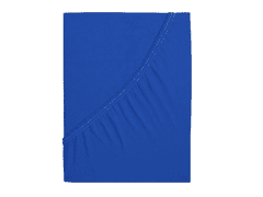 Ljubki dom Jersey rjuha za otroško posteljo EXCLUSIVE 70x140 cm kraljevsko modra