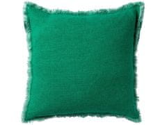 Ljubki dom Dekorativna prevleka za blazino BURTO EMERALD 45x45 cm, zelena