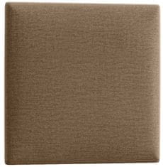 Ljubki dom Tapecirani stenski panel QUADRATTA 40 x 40 cm – več barv Barva: Svetlo rjava