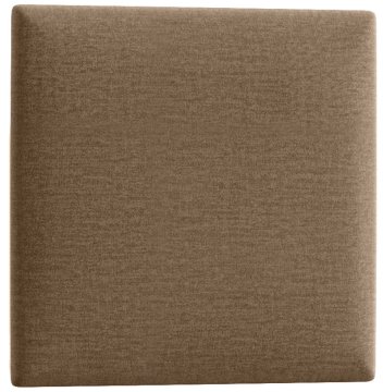 Ljubki dom Tapecirani stenski panel QUADRATTA 40 x 40 cm – več barv Barva: Svetlo rjava