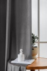 Ljubki dom Svetlo siva zatemnitvena zavesa VELVET 140x250 cm Za obesiti: Kovinski obročki