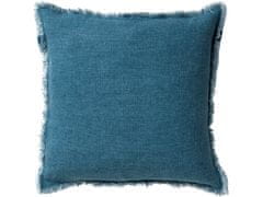 Ljubki dom Okrasna prevleka za blazino BURTO PROVINCIAL BLUE 45x45 cm, modra