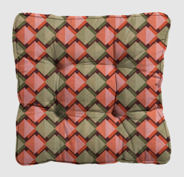 Ljubki dom Blazina za stol CUSHIO 50x50 cm - več različic Barva: Rjava