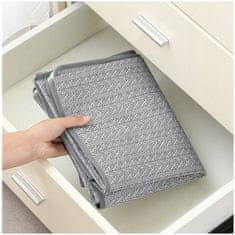 Ljubki dom Organizer za omaro SENCA 52 cm siv