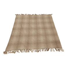 Ljubki dom Piknik odeja TAKE A PLAID 160x160 cm, bež