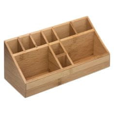 Ljubki dom Bambusov organizator z 10 predelki TRIANGLE 23x9,5 cm