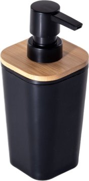 Ljubki dom Razpršilnik za milo NATUREO 200 ml, črn