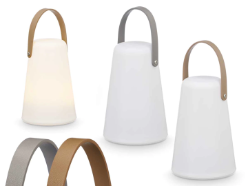 Ljubki dom LED namizna svetilka z ročajem LIGHT - več barv