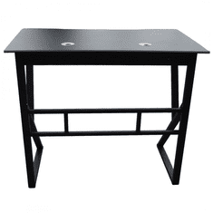 Ljubki dom Igralna računalniška miza GAMER STL20CZ 100x60 cm črna