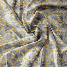 Ljubki dom Posteljnina iz mikrovlaken RYNETH siva Dimenzije posteljnine: 70 x 80 cm | 140 x 200 cm