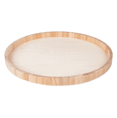 Ljubki dom Okrogel lesen pladenj TIMBER RING