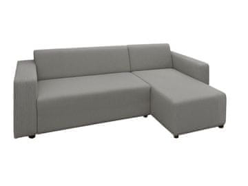 Ljubki dom Raztegljiva prevleka za kotno sedežno garnituro MONDO, desni kot Barva: Siva