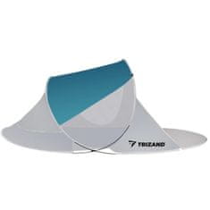 Ljubki dom Plažni šotor SUNSHADE 120x220 cm, modro-beli
