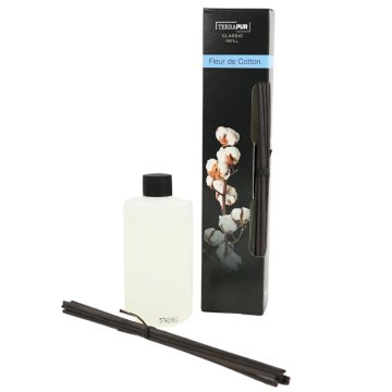 Ljubki dom Palčkasti aroma difuzor TERRAPUR FLEUR DE COTTON 90 ml