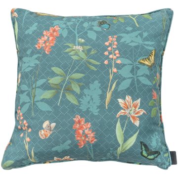Ljubki dom Dekorativna blazina MADISON PIPING 50x50 cm, modra