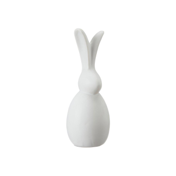Ljubki dom Beli porcelanasti zajček ELARIA KANIN