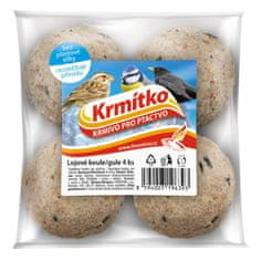 Kroglice za semena 4 kosi folije (4x90 g) z mrežico