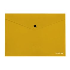 A4 VERDE gorčični zvezek s potiskom