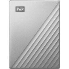 WD HDD 4TB My Passport ULTRA SilverUSB-C