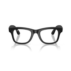Ray-Ban Meta Wayfarer pametna očala – mat črna z zelenimi prelivnimi lečami (Transitions)