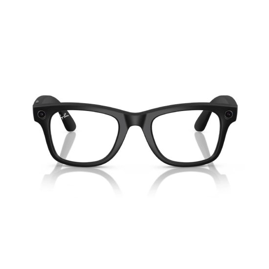 Ray-Ban Meta Wayfarer pametna očala – mat črna z zelenimi prelivnimi lečami (Transitions)