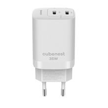 CubeNest Adapter PD GaN 35W S2D1 - bel