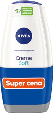 Nivea Gel za prhanje Creme Soft 2 x 500 ml