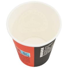 Vidaxl 1000 kosov kavnih lončkov za enkratno uporabo 240 ml (8 oz)