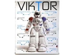 OEM MaDe Zigybot Victor 27cm, 21 funkcij (modra)