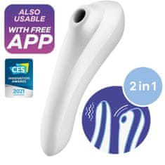 Satisfyer Sesalni vibrator Satisfyer Dual Pleasure, bel
