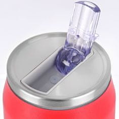 ESTIA HOME ART Estia Scarlet Red izolirana potovalna steklenica z nastavkom za pitje, 500ml, rdeča