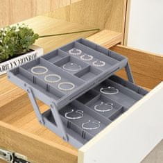 HOME & MARKER® Organizator predalov, ki potroji prostor za shranjevanje | DRAWIZE