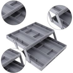 HOME & MARKER® Organizator predalov, ki potroji prostor za shranjevanje | DRAWIZE