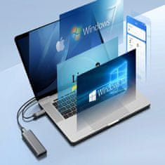 Orico AM2C3-G2 zunanji box za M.2 NVMe SSD USB-C 3.2, šedé