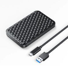 Orico 2520C3-V1 zunanji box za HDD/SSD 2.5'' USB-C, črna