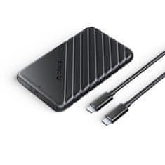 Orico 25PW1C-C3 zunanji box za HDD/SSD USB-C 3.1, črna