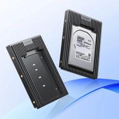 Orico D2SS-6G adapter HDD/SSD 2.5'' / 3.5'', črna