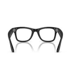 Ray-Ban Meta Wayfarer pametna očala – mat črna z zelenimi prelivnimi lečami (Transitions)