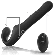 Ibiza STRAP-ON Ibiza Remote Control Strapless Vibrator Up & Down
