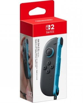 Nintendo Switch Joy-Con 2 (L) kontroler, levi, svetlo moder - odprta embalaža