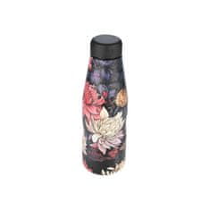 ESTIA HOME ART Midnight Blossom izolirana potovalna steklenica, 500ml