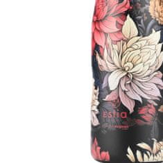 ESTIA HOME ART Midnight Blossom izolirana potovalna steklenica, 500ml